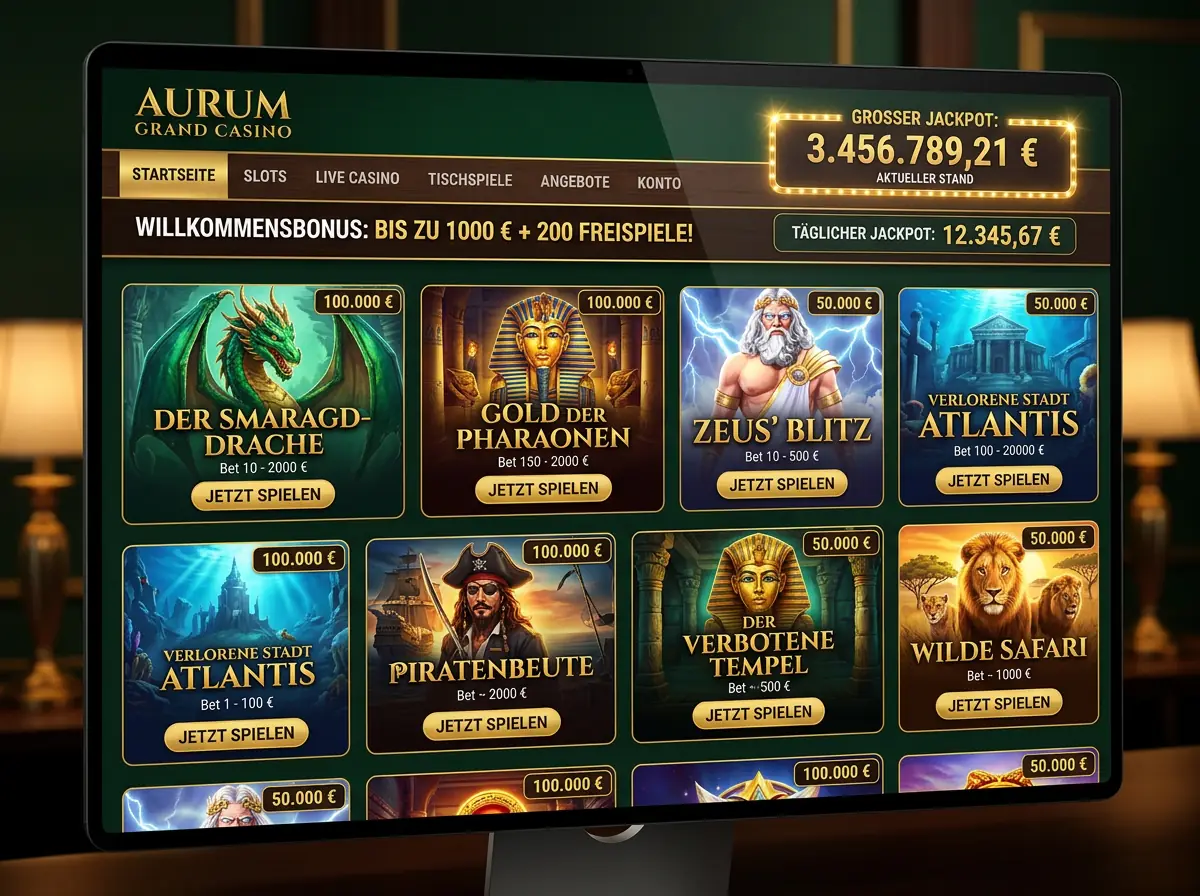 ViperWin — Spielsaal und Angebot